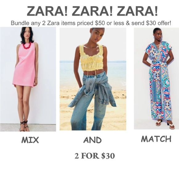 2/$30 Zara, High Rise Vegan Faux Leather Pants, Tan Brown, Size XS - Picture 2 of 12